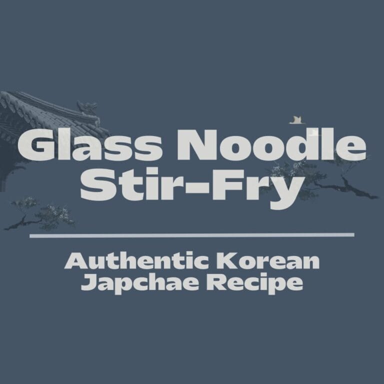 Authentic Korean Japchae Recipe thumbnail