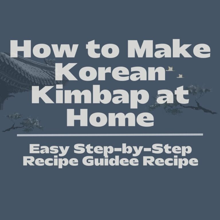 How to Make Korean Kimbap at Home thumbnail