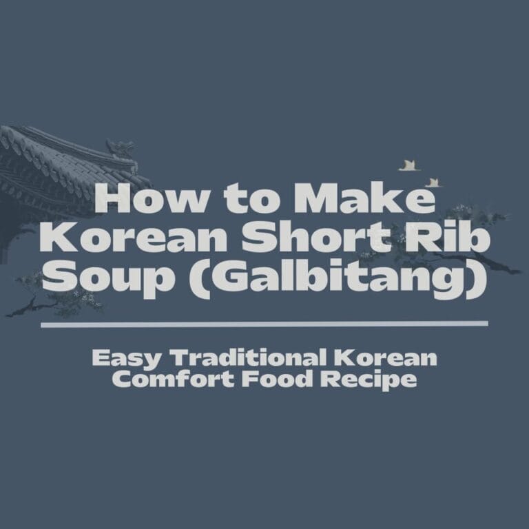 How to Make Korean Short Rib Soup (Galbitang) thumbnail