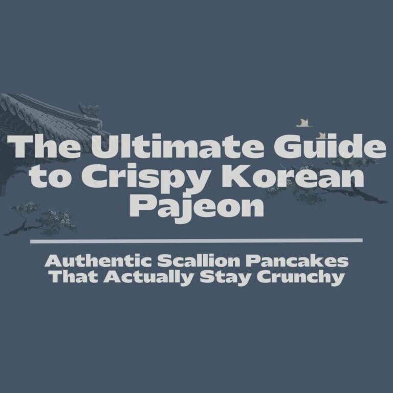 The Ultimate Guide to Crispy Korean Pajeon thumbnail
